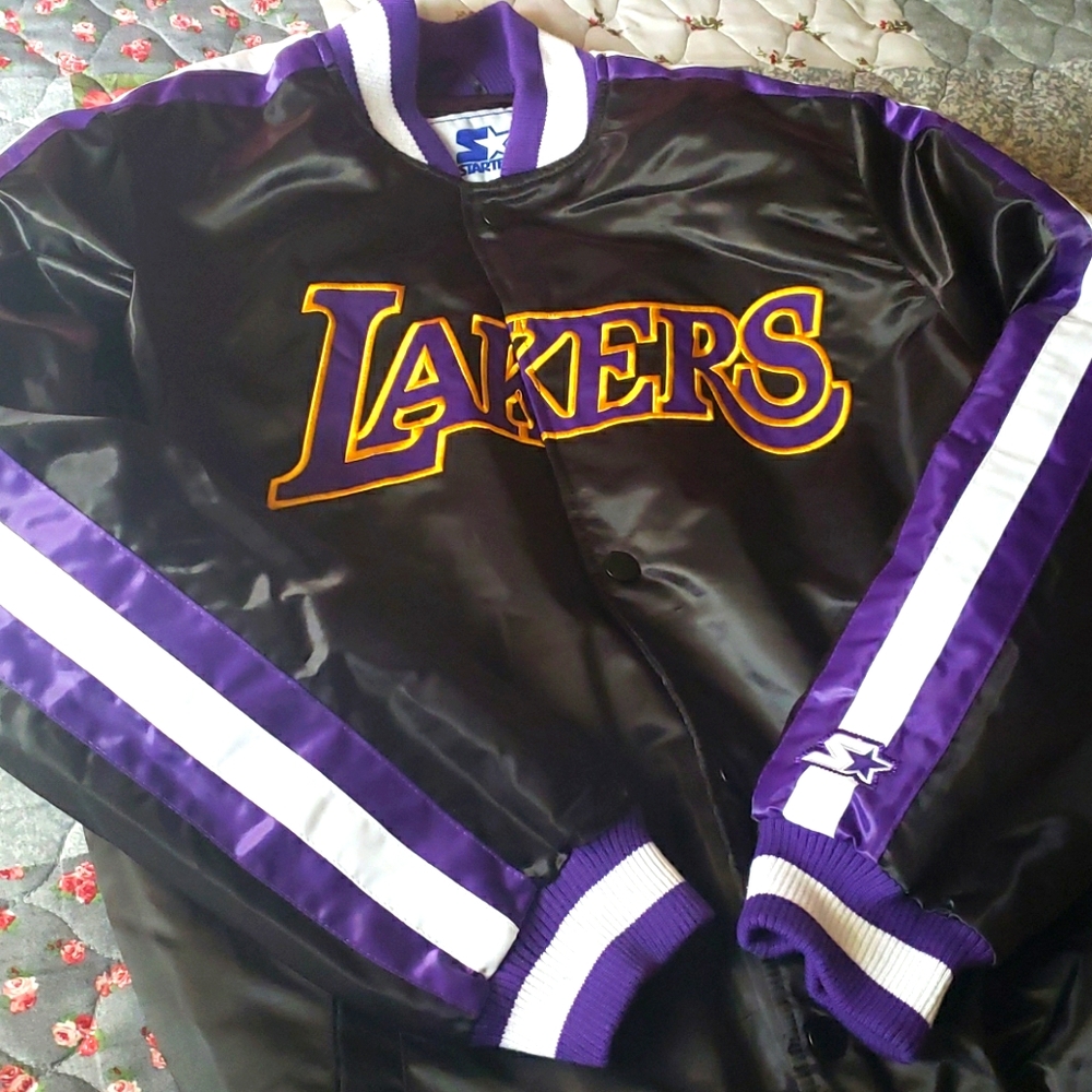 Los Angeles Lakers Starter jacket black Medium
